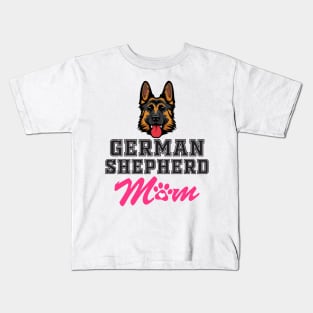 German Shepherd mom Kids T-Shirt